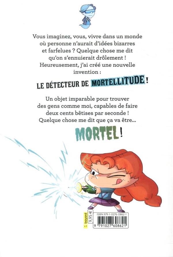 Back cover of Mortelle Adèle Tome 1 : mortel un jour, mortel toujours !