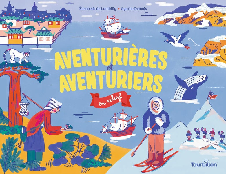Front cover of Aventurières et aventuriers en relief