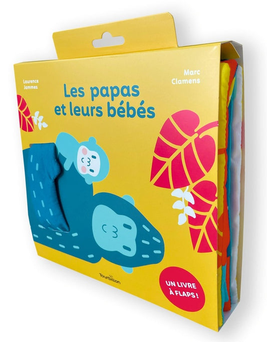 Front cover of Les papas et leurs bébés