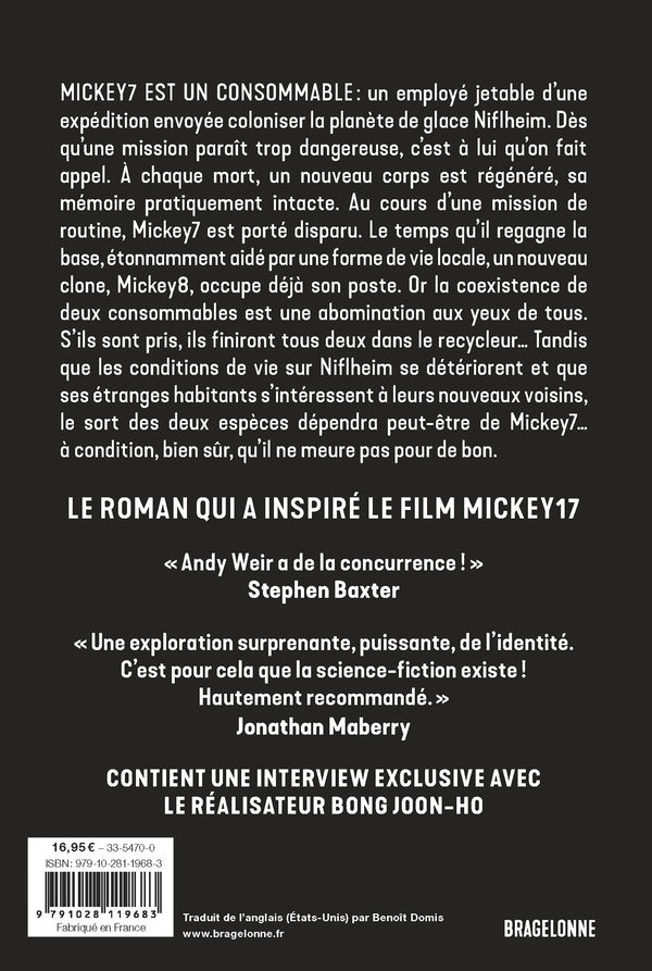 Back cover of Mickey7
