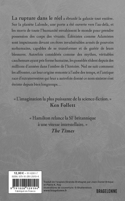 Back cover of L'Aube de la nuit Tome 2 : Rupture dans le réel Partie 2 : Expansion