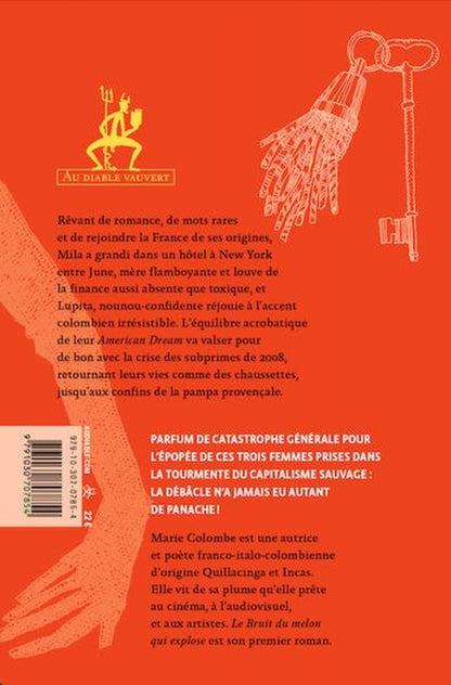 Back cover of Le bruit du melon qui explose