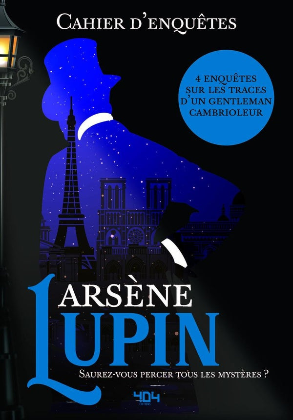 Front cover of Cahier d'enquêtes d'Arsène Lupin