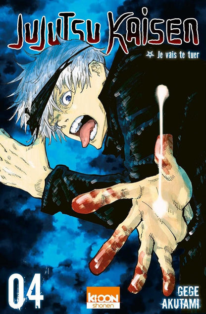 Front cover of Jujutsu Kaisen Tome 4 : je vais te tuer