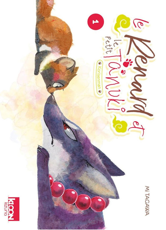 Front cover of Le renard et le petit tanuki Tome 1