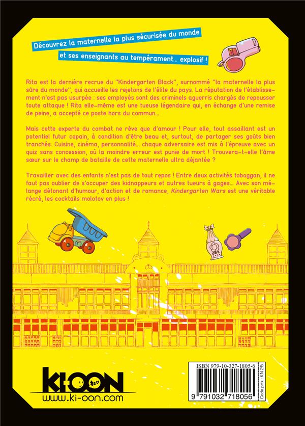 Back cover of Kindergarten Wars Tome 1