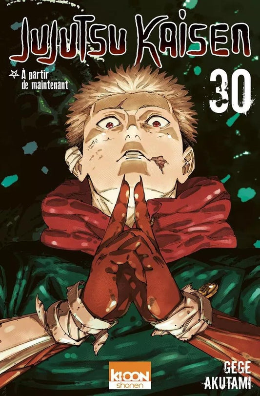 Front cover of Jujutsu Kaisen Tome 30 : À partir de maintenant