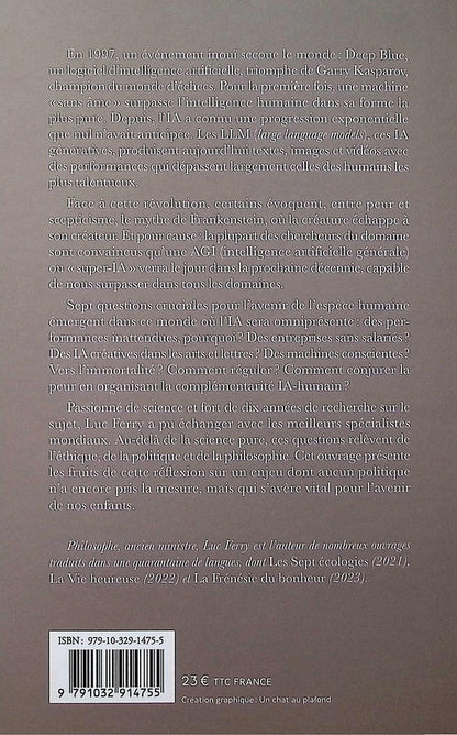 Back cover of IA : grand remplacement ou complémentarité ?