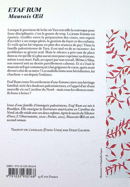 Back cover of Mauvais oeil