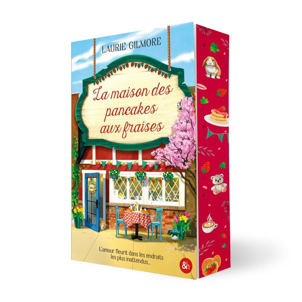 Front cover of La maison des pancakes aux fraises                     (Édition jaspée)