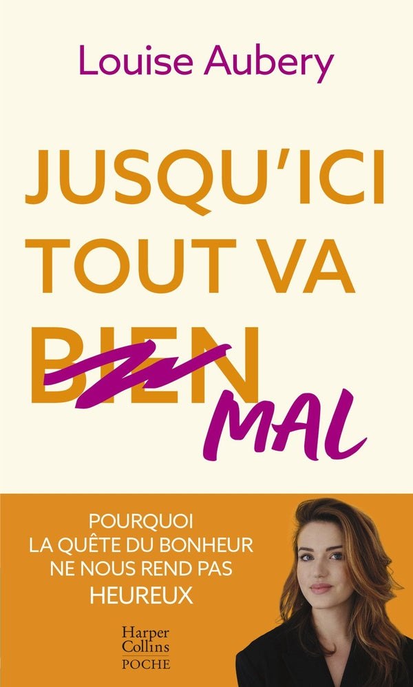 Front cover of Jusqu'ici tout va mal : Pourquoi la quête du bonheur ne nous rend pas heureux