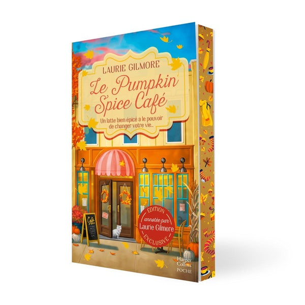 Front cover of Le Pumpkin Spice Café                     (Édition exclusive jaspée)