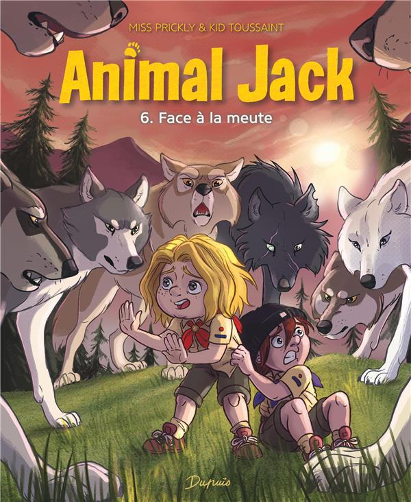 Front cover of Animal Jack Tome 6 : face à la meute