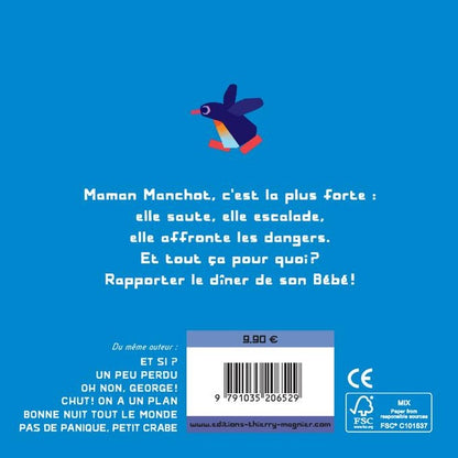 Back cover of Bravo, maman manchot !