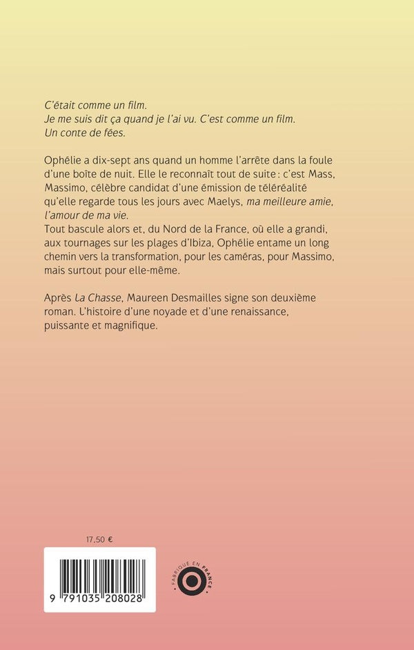 Back cover of La candidate