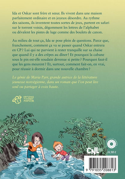 Back cover of Oskar et moi : Et tous nos petits endroits