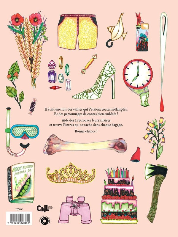 Back cover of Contes en valise