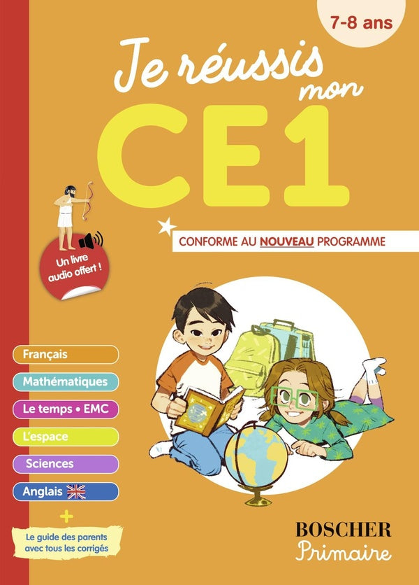 Front cover of Je réussis mon CE1 (édition 2025)