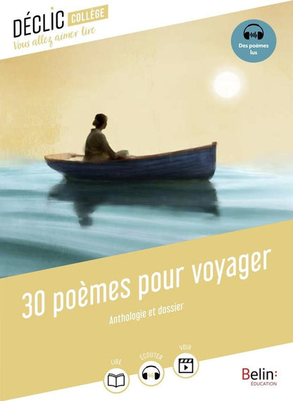 Front cover of 30 poèmes pour voyager