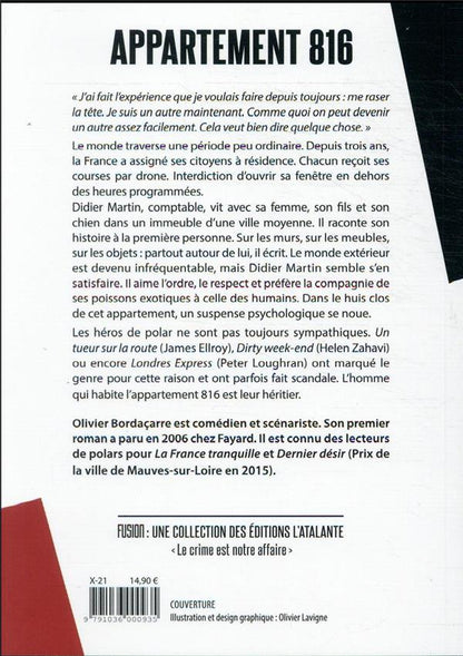 Back cover of Appartement 816