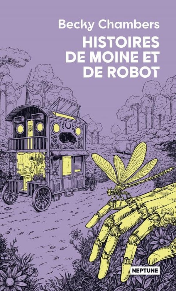 Front cover of Histoires de moine et de robot