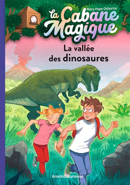 Front cover of La cabane magique Tome 1 : la vallée des dinosaures