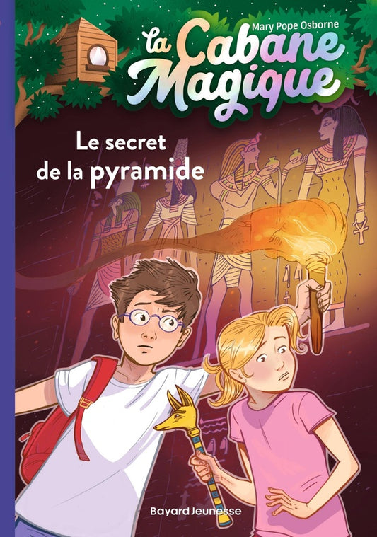 Front cover of La cabane magique Tome 3 : le secret de la pyramide