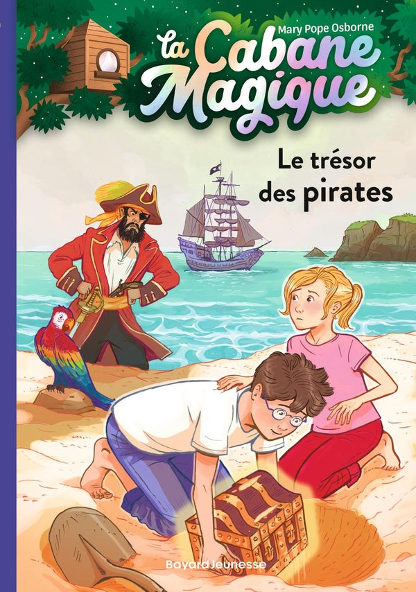 Front cover of La cabane magique Tome 4 : le trésor des pirates