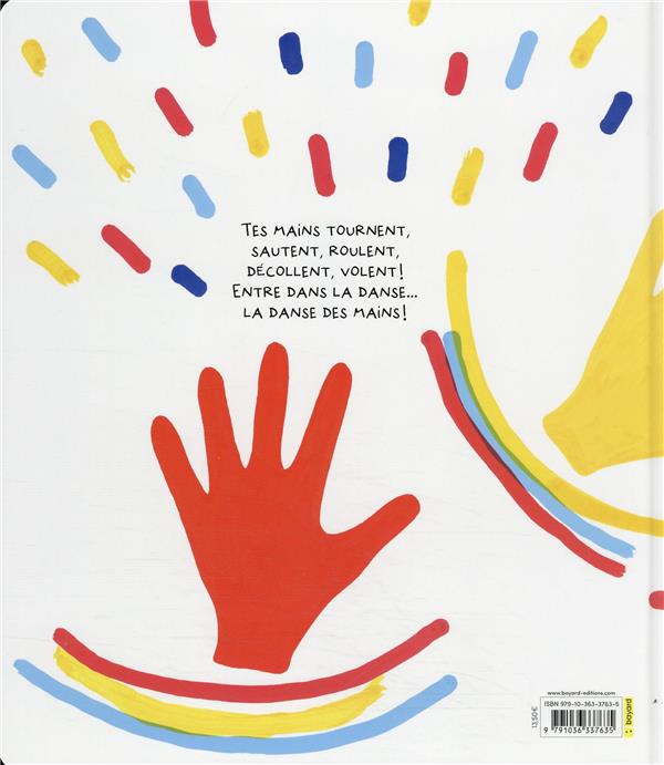 Back cover of La danse des mains