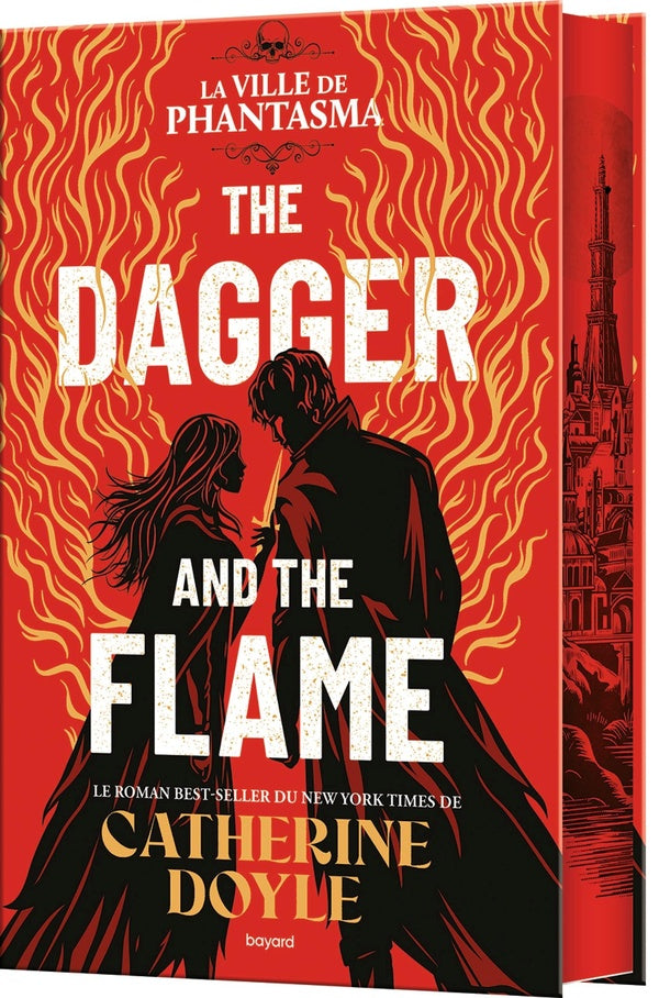 Front cover of La ville de Phantasma Tome 1 : The Dagger and the Flame