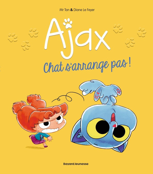 Front cover of Ajax Tome 2 : Chat s'arrange pas !
