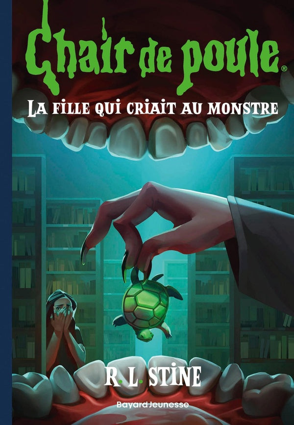 Front cover of Chair de poule Tome 26 : La fille qui criait au monstre