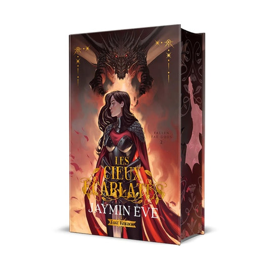 Front cover of Fallen Fae Gods Tome 2 : Les cieux écarlates