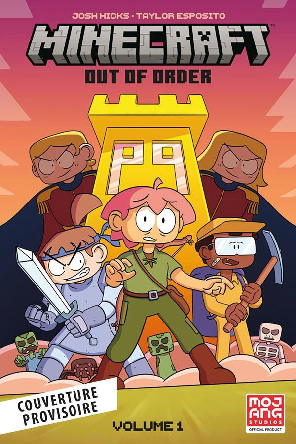 Front cover of Minecraft - Out of Order Tome 1