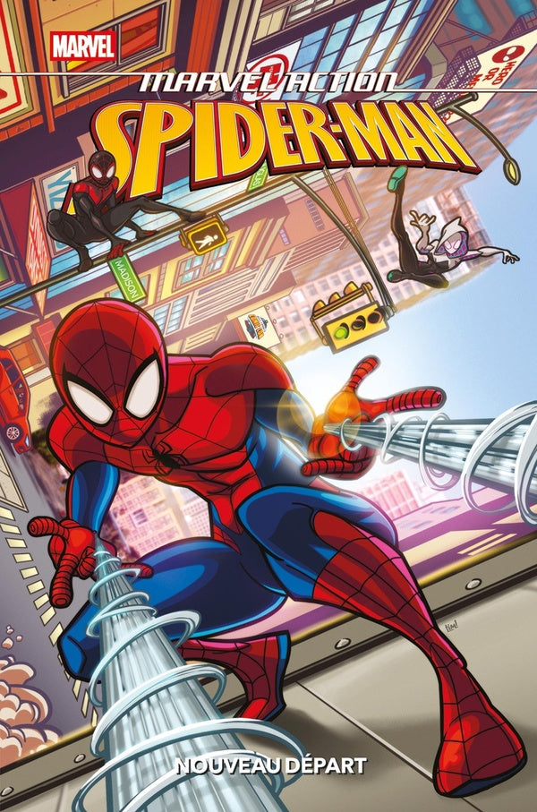 Front cover of Marvel action - Spider-Man Tome 1 : Nouveau départ