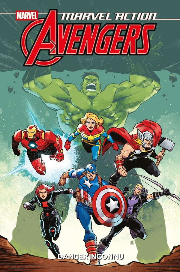 Front cover of Marvel action - Avengers Tome 1 : Danger inconnu