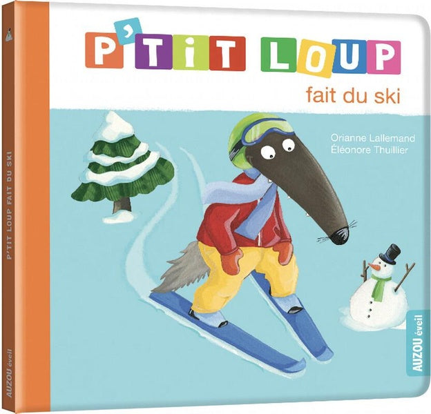 Front cover of P'tit Loup fait du ski