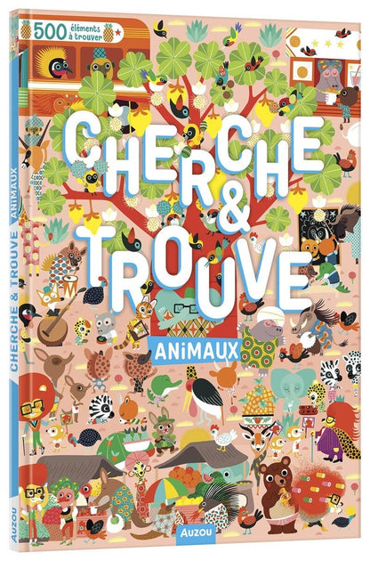Front cover of Cherche et trouve : Animaux