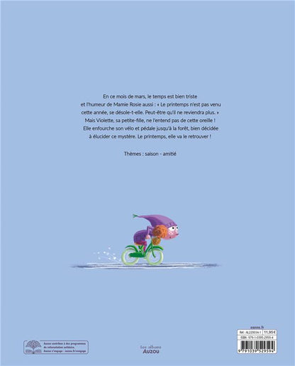 Back cover of On a volé le printemps