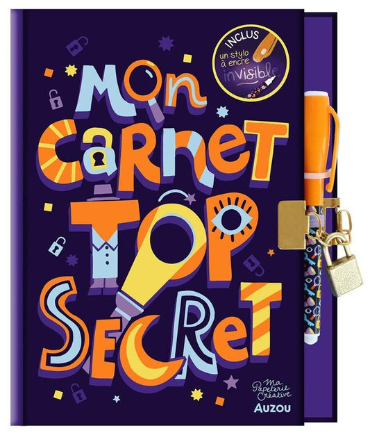 Front cover of Mon carnet top secret