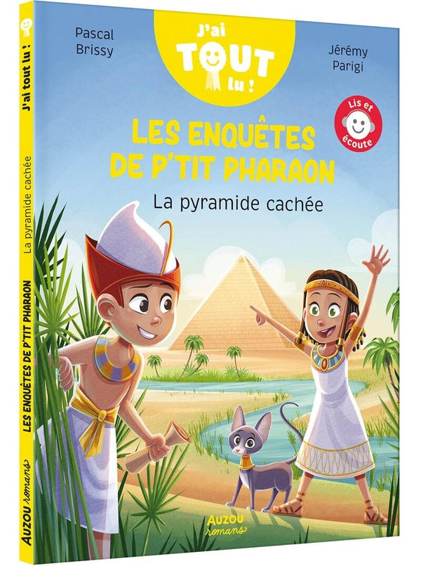 Front cover of Les enquêtes de p'tit pharaon : la pyramide cachée