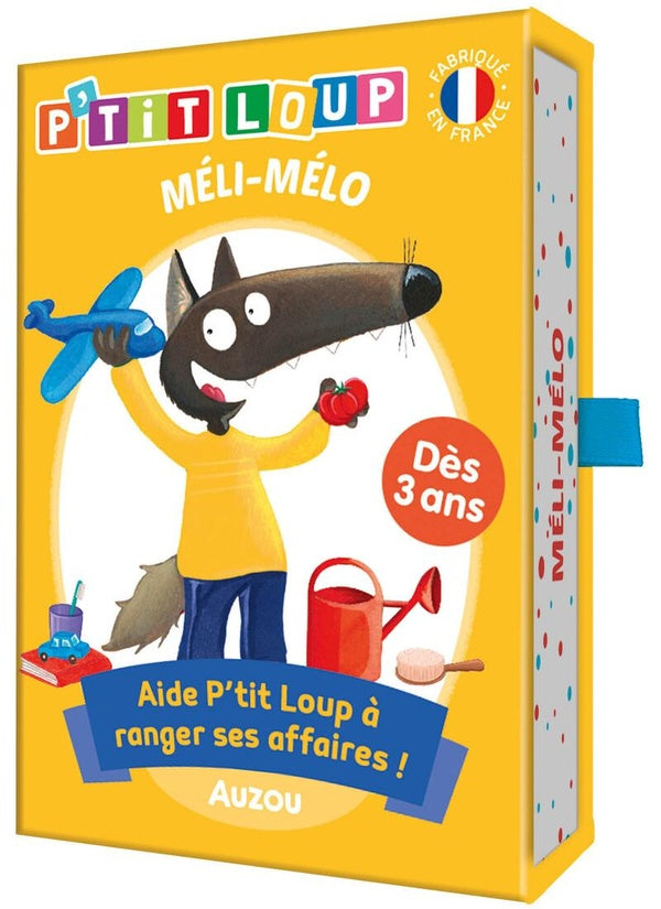 Front cover of Jeux de cartes - Mon Jeu P'tit Loup - Méli-mélo
