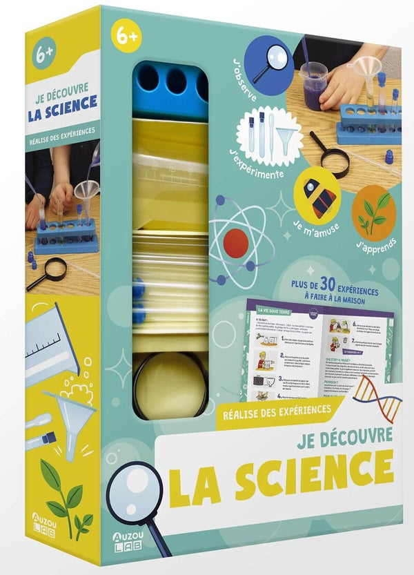 Front cover of Auzou lab' : Je découvre la science