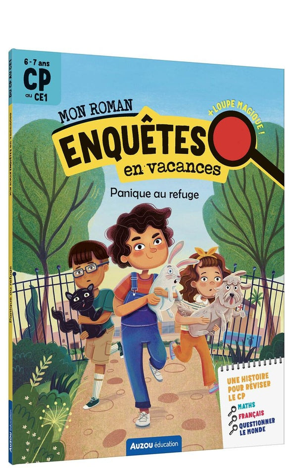 Front cover of Mon roman enquêtes en vacances CP : Vanique au refuge