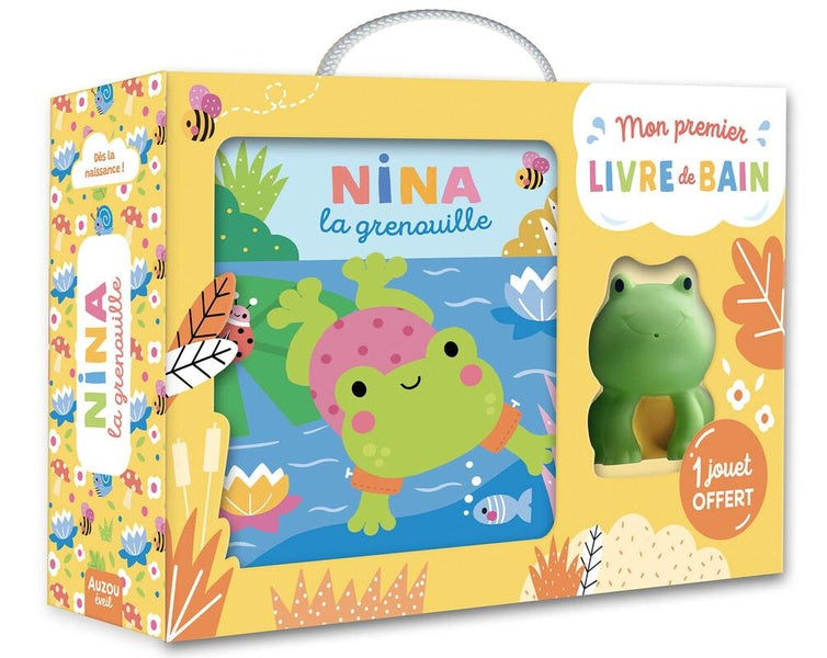 Front cover of Nina la grenouille