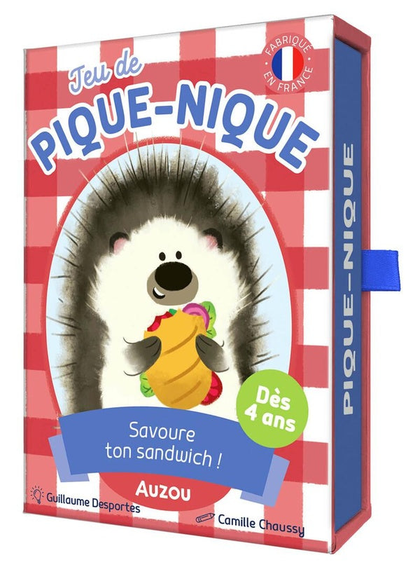Front cover of Jeu de pique-nique : À table les animaux !