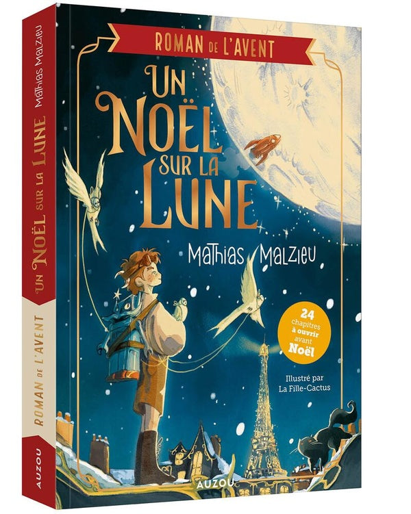 Front cover of Roman de l'avent : Une Noël sur la lune