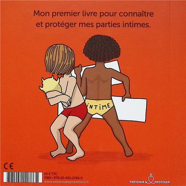 Back cover of C'est mon corps !