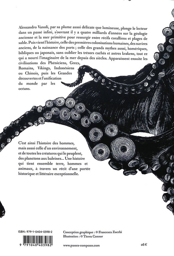 Back cover of Histoire de la mer