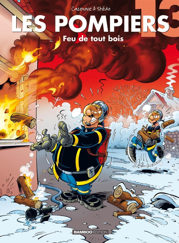 Front cover of Les pompiers Tome 13 : Feu de tout bois